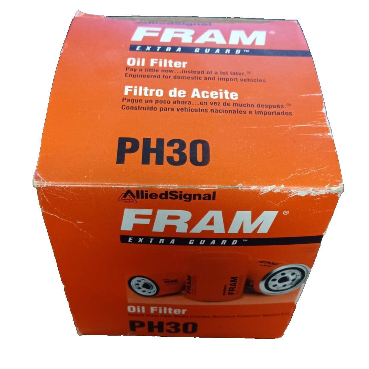 Fram Extra Guard Ph30, 10k Mile Change Interval Spin-On Oil Filter